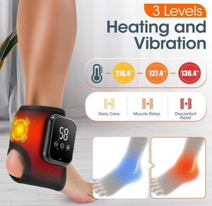 Healio Lux Foot & Heel Brace with Heat and Vibration